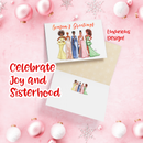 SEASONS GREETINGS SISTER FRIENDS