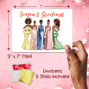 SEASONS GREETINGS SISTER FRIENDS