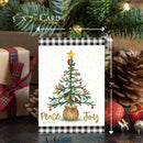 Joy Christmas Tree Christmas Card