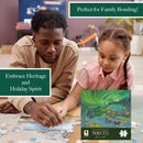 NORTHERN LIGHTS CHRISTMAS PUZZLE
