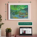 NORTHERN LIGHTS CHRISTMAS PUZZLE