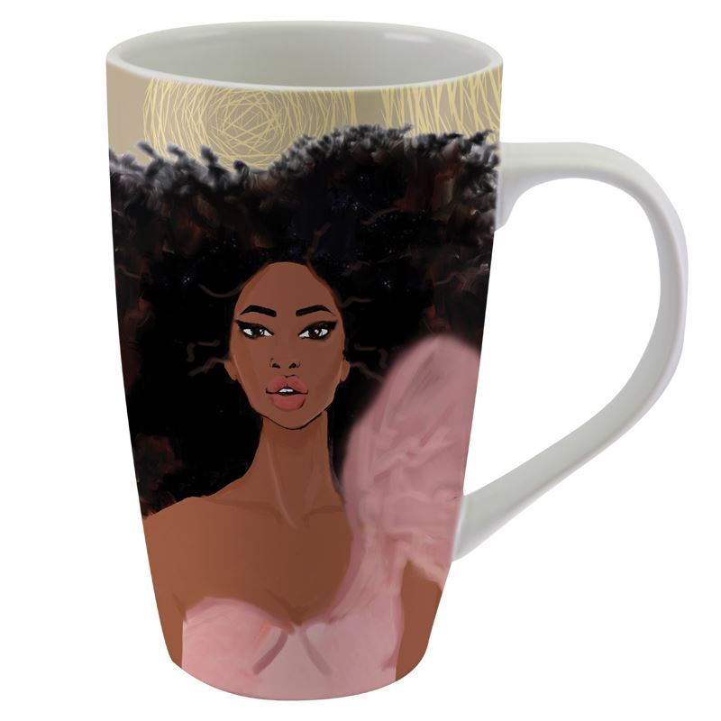 Strong Girl Latte Mug