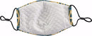 BLUE/YELLOW MUDCLOTH FACE MASK