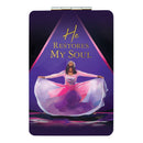 HE RESTORES MY SOUL COMPACT POCKET MIRROR