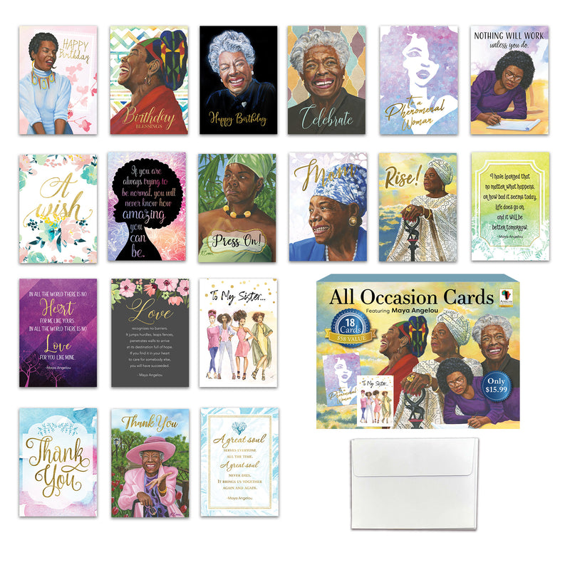 ALL OCCASION ASSORTMENT BOX 13 - MAYA ANGELOU