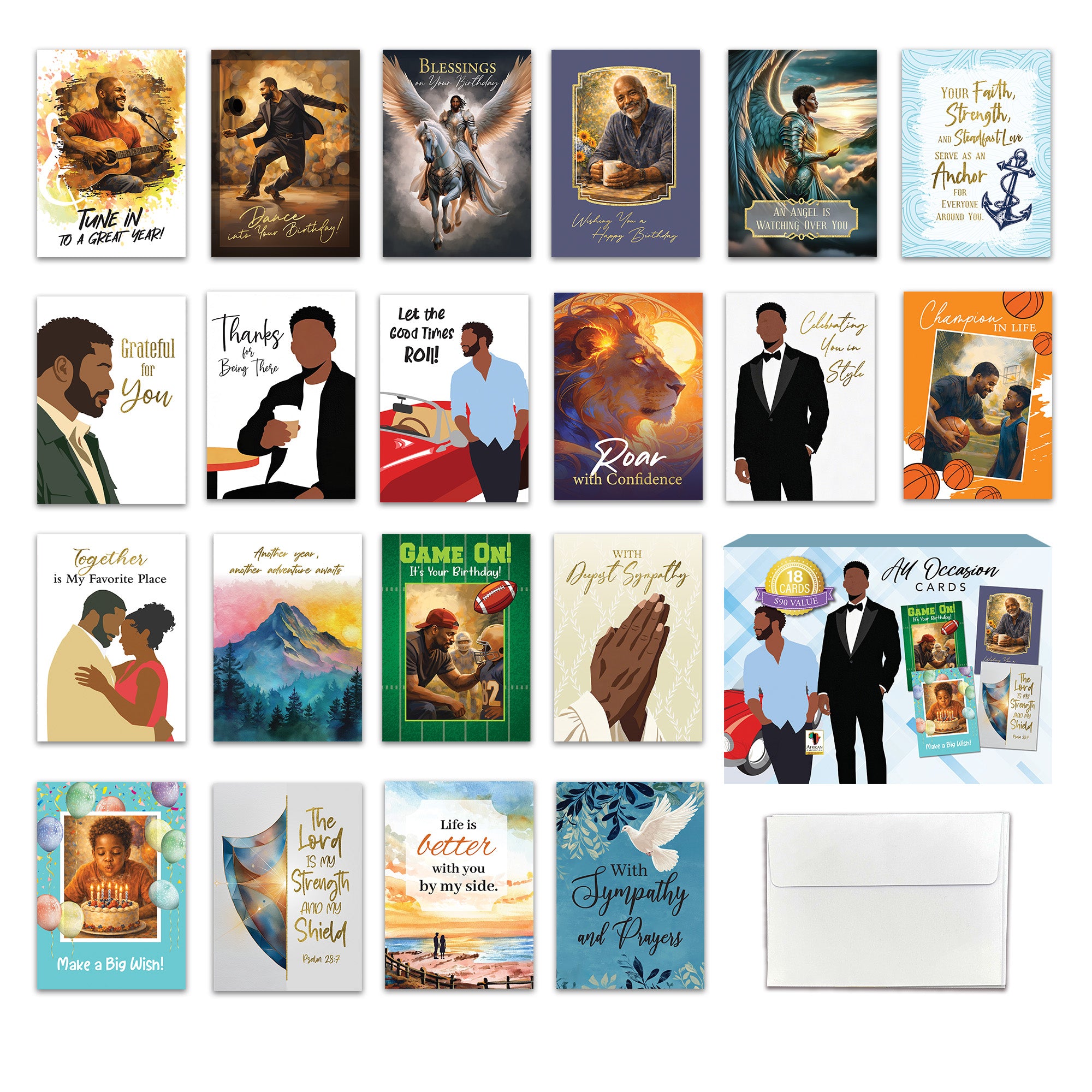 Men's All Occoastion Card Assortment