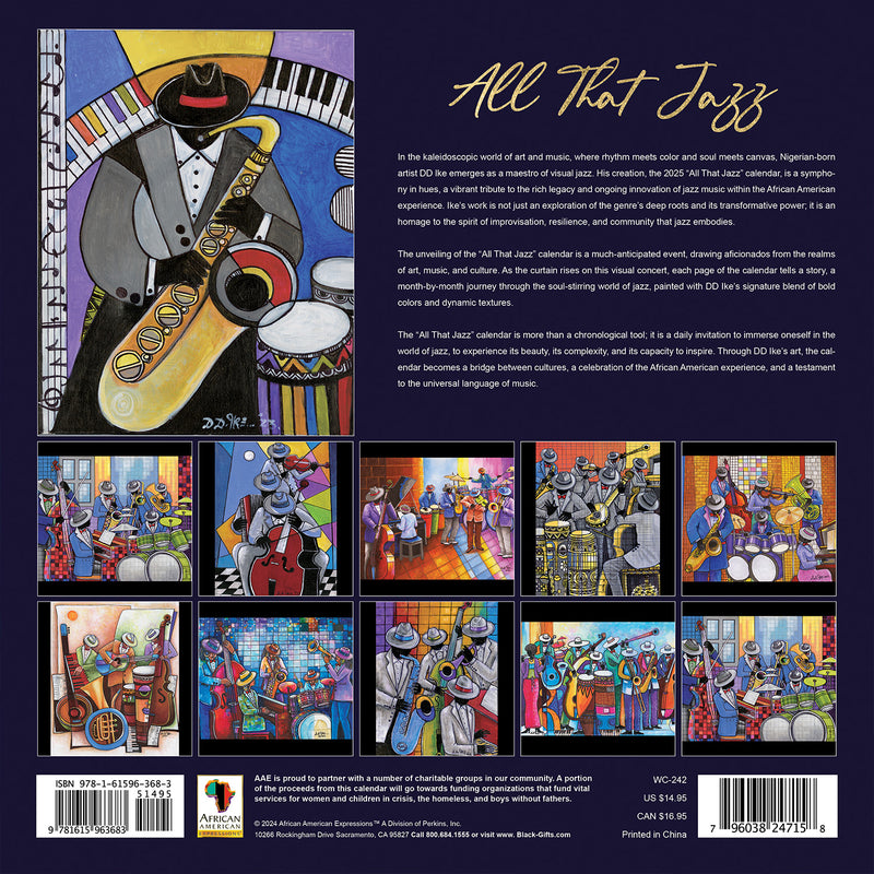 All That Jazz Calendar