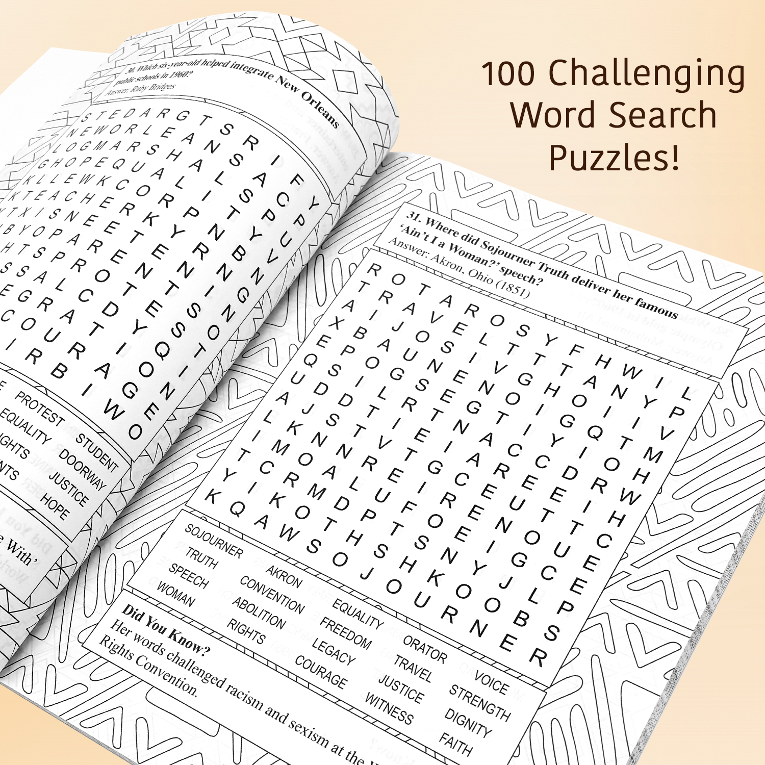 Black Heritage Word Search Book