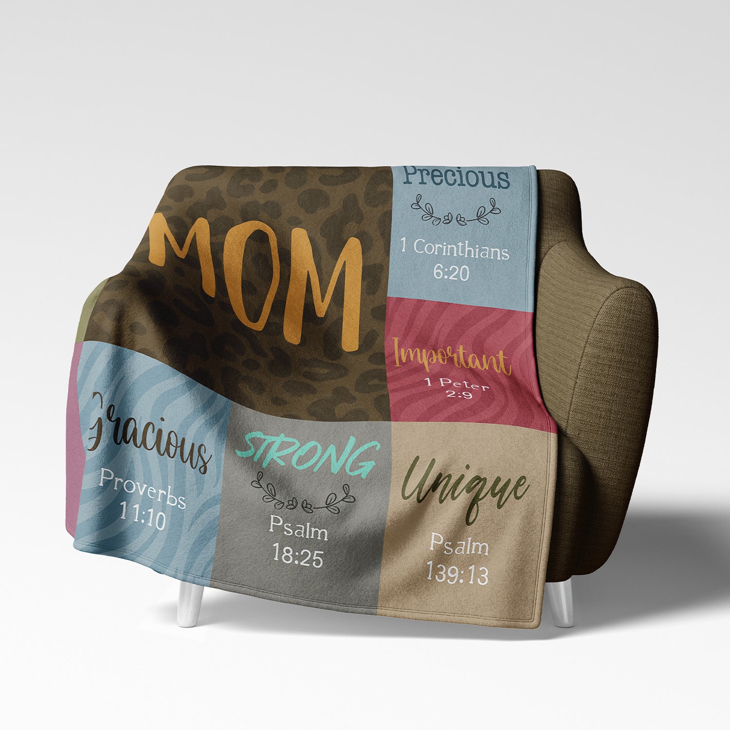 Mom Scripture Blanket