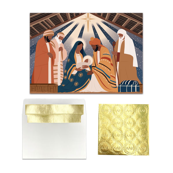 Nativity Christmas Card