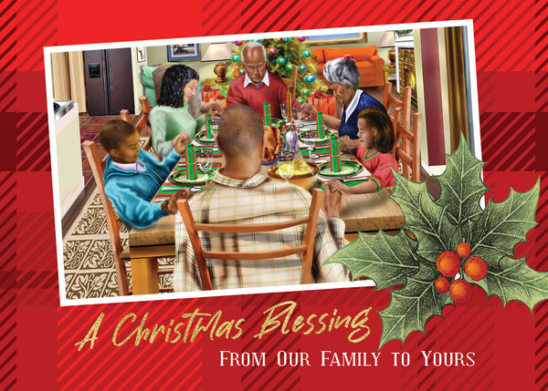 A Christmas Blessing Christmas Card