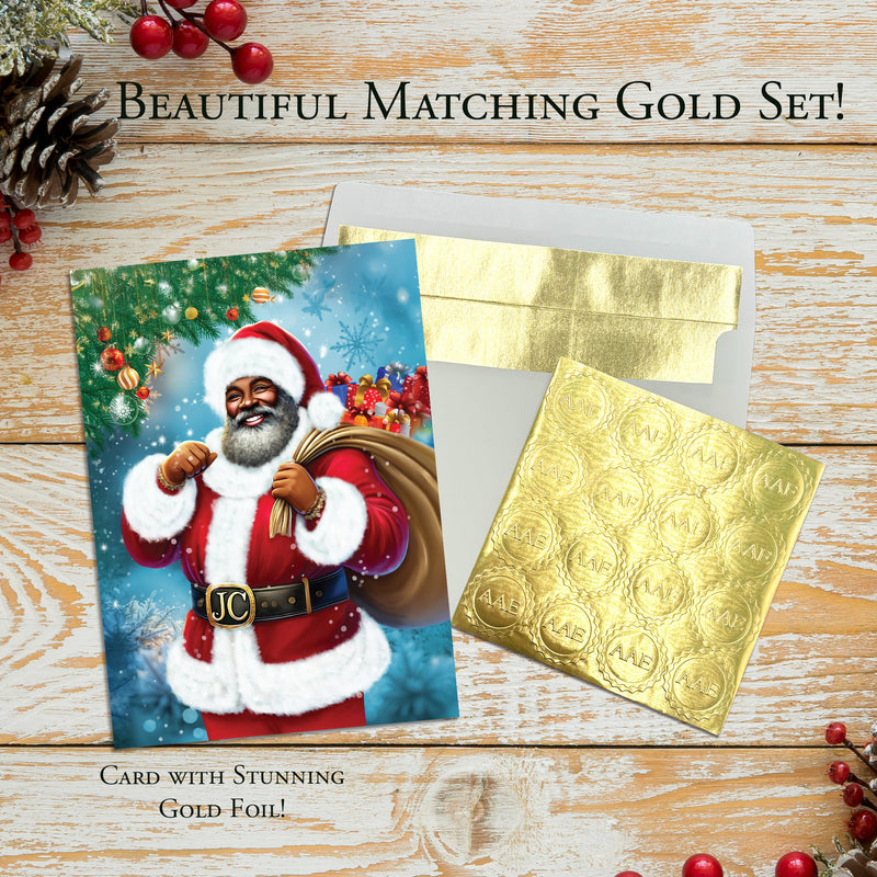 Santa Christmas Card