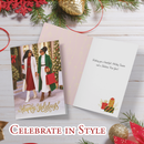 Christmas Shopping Christmas Card