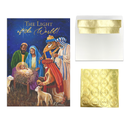 Wise Men Nativity Scene Christmas Card