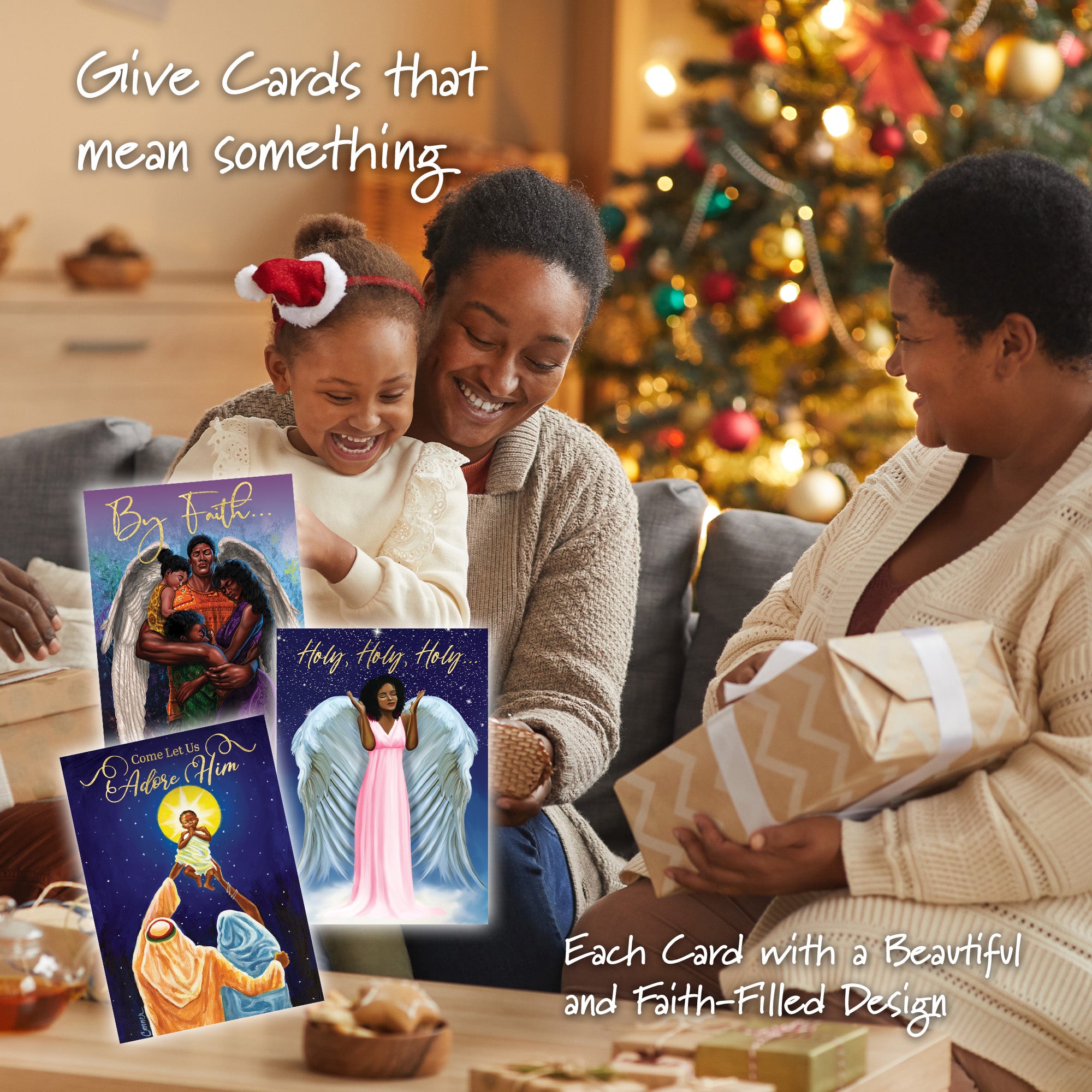 Holy Holy Holy Christmas Card