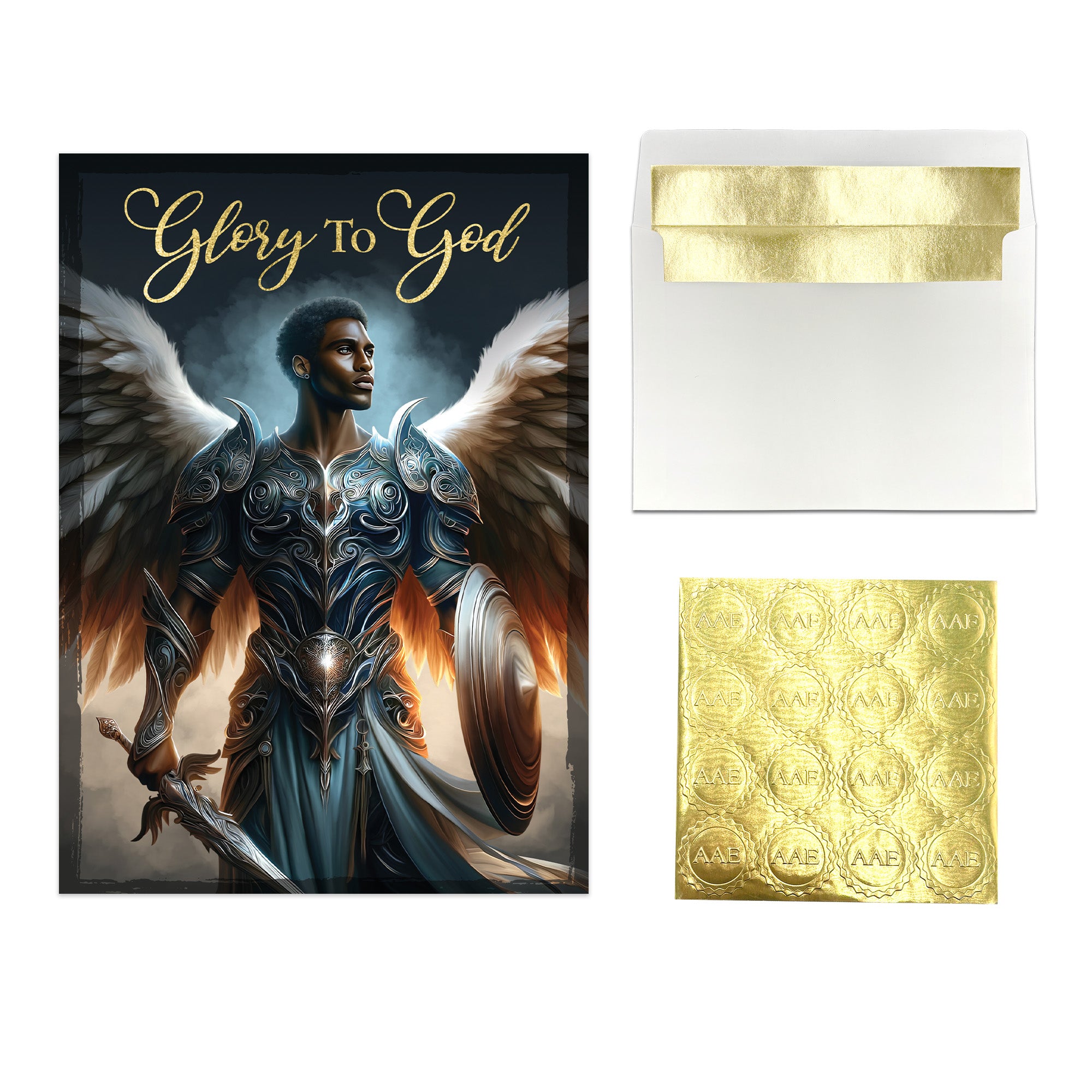 Angel Christmas Card