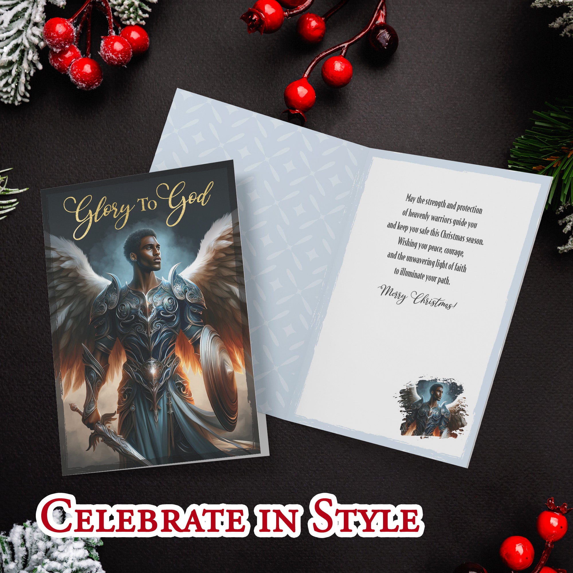 Angel Christmas Card