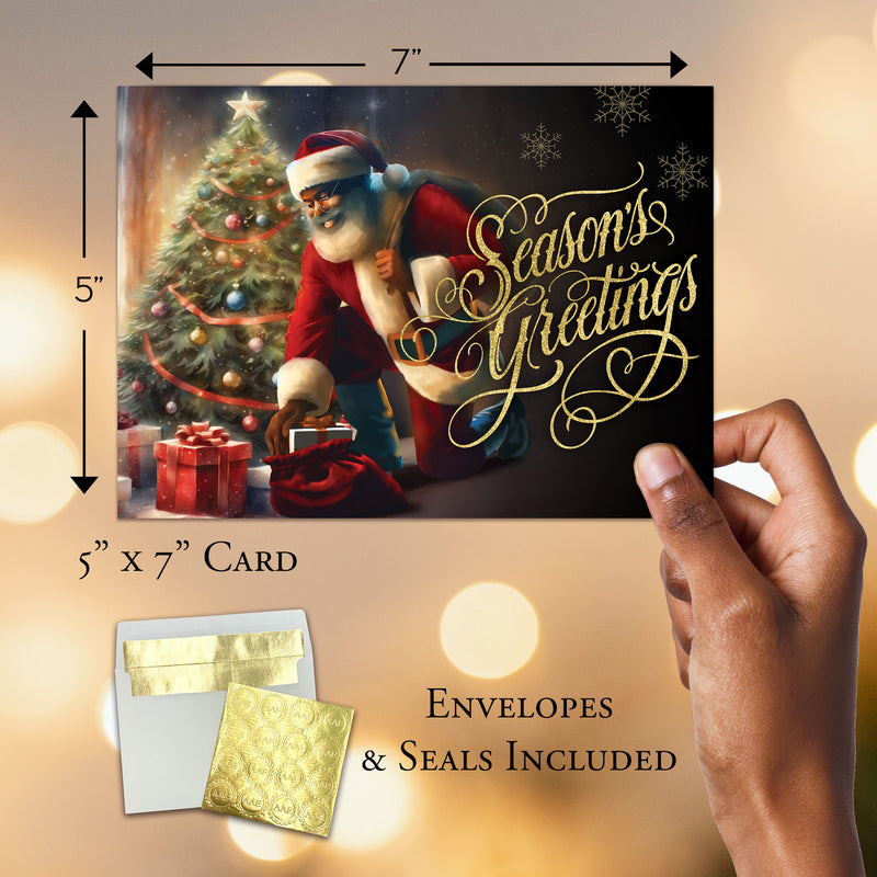 Santa Christmas Card