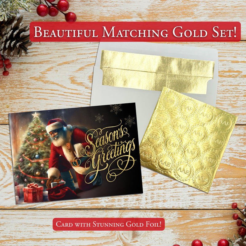 Santa Christmas Card