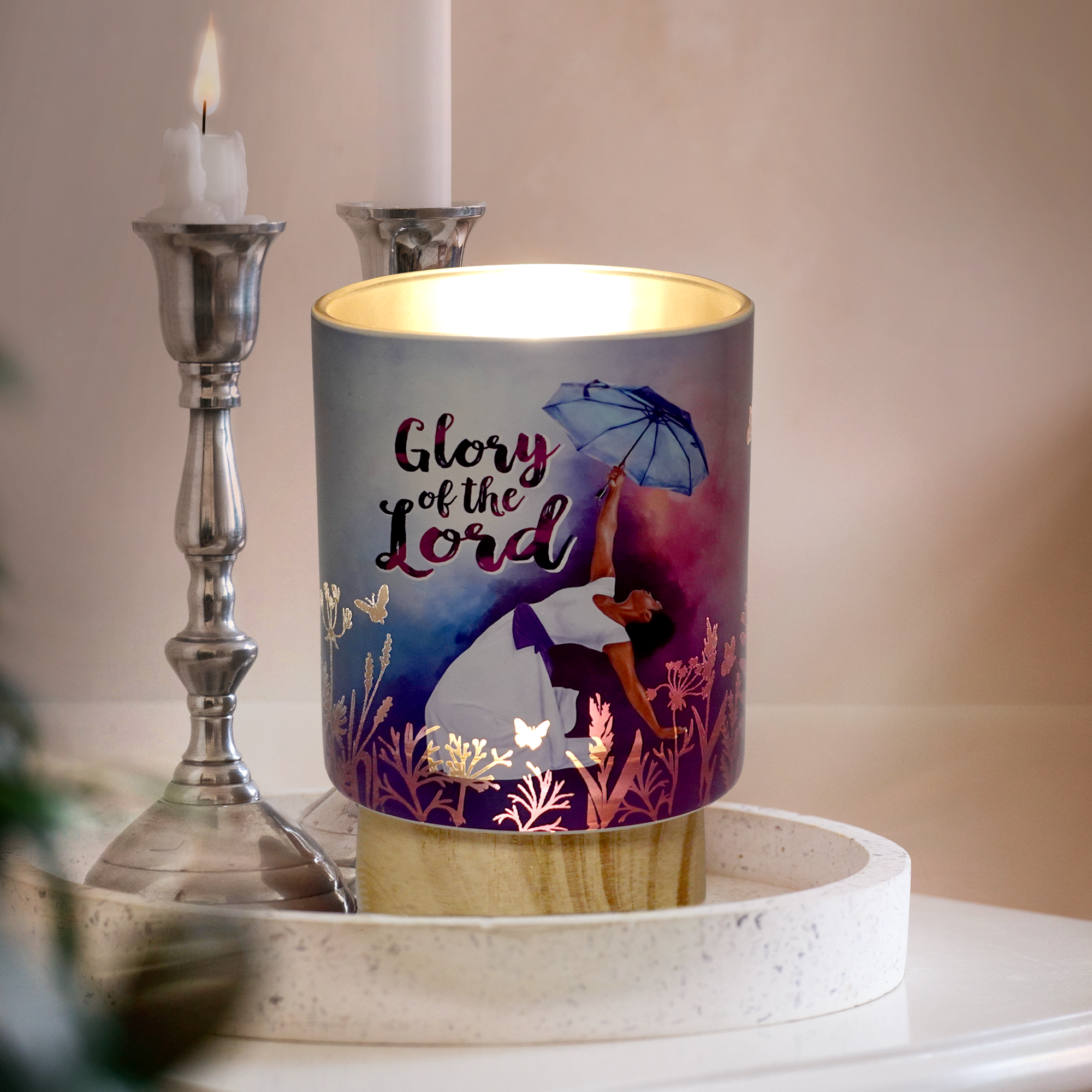 Glory of the Lord LED Candle