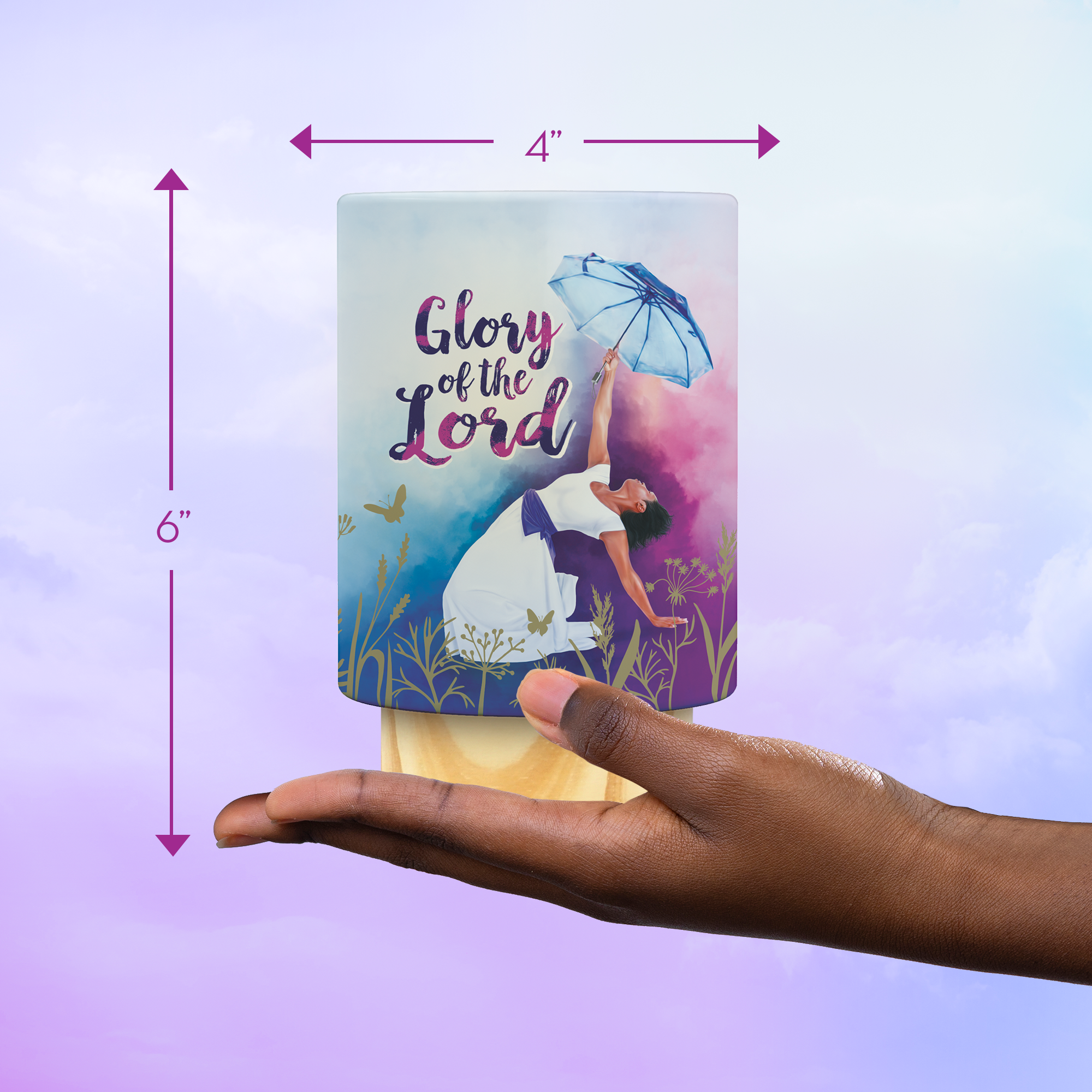 Glory of the Lord LED Candle