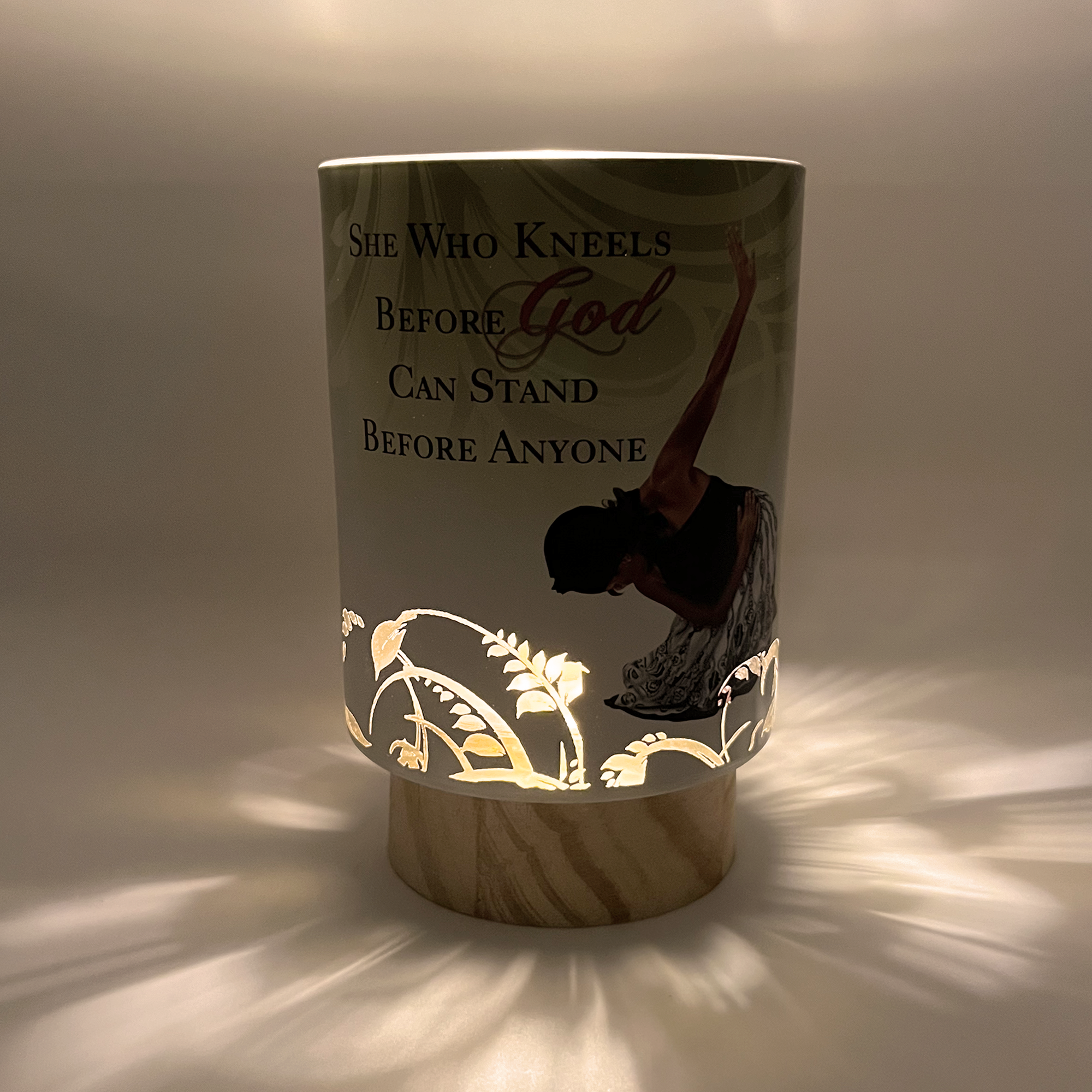 She Who Kneels LED Candle