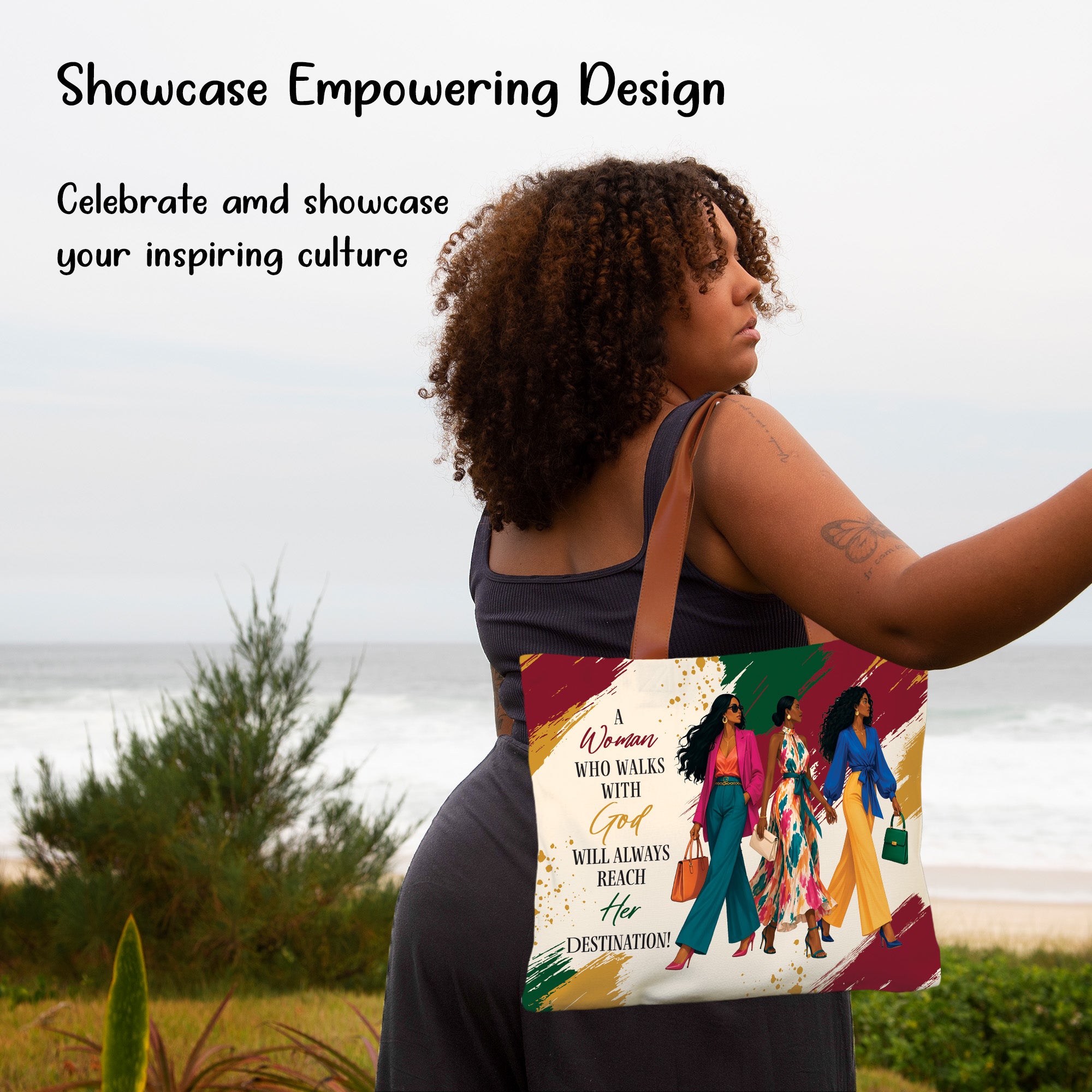 Woman With God 2 Canvas Bag