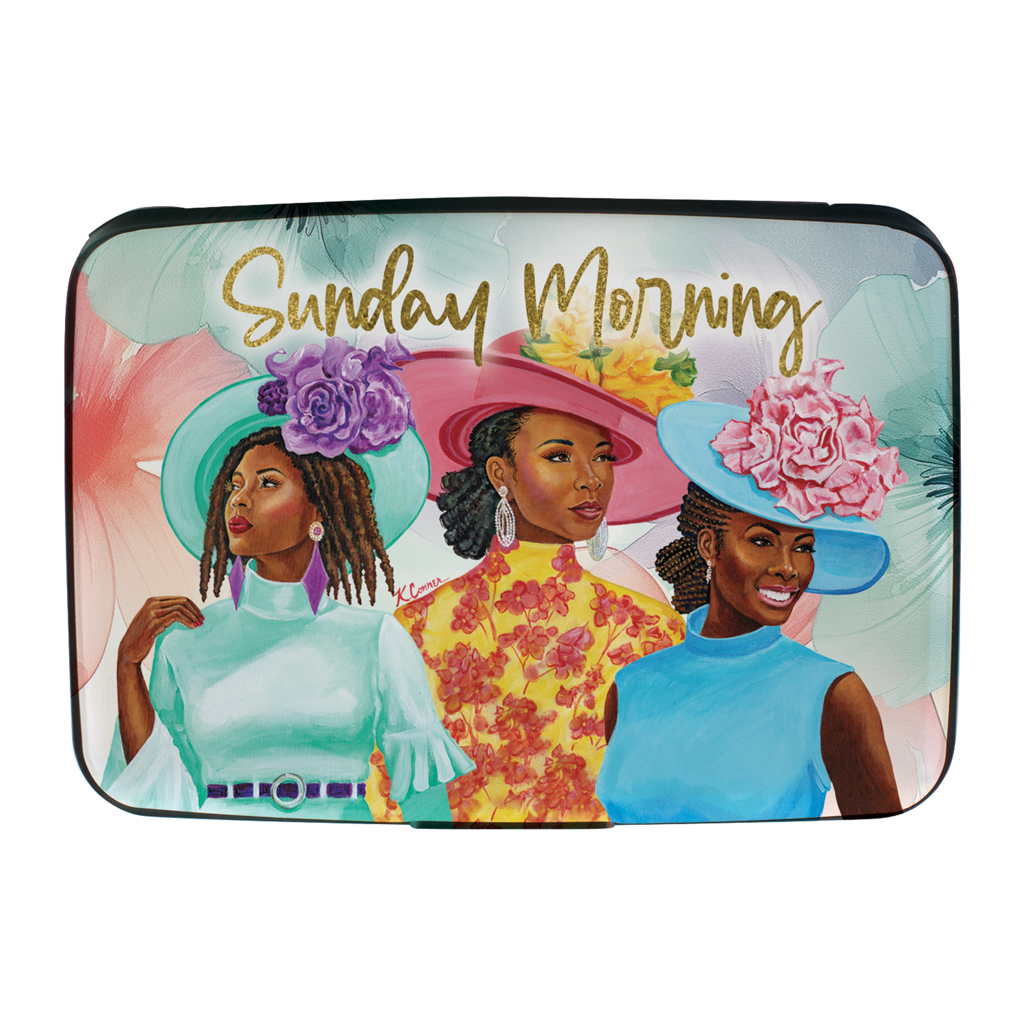 Sunday Morning Card Holder