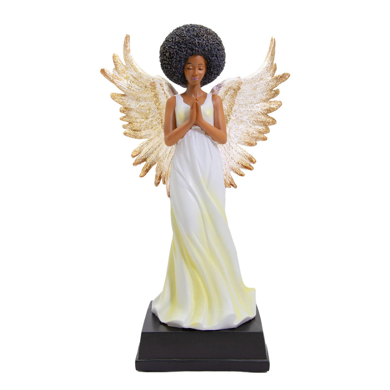 YELLOW ANGEL FIGURINE