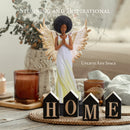 YELLOW ANGEL FIGURINE