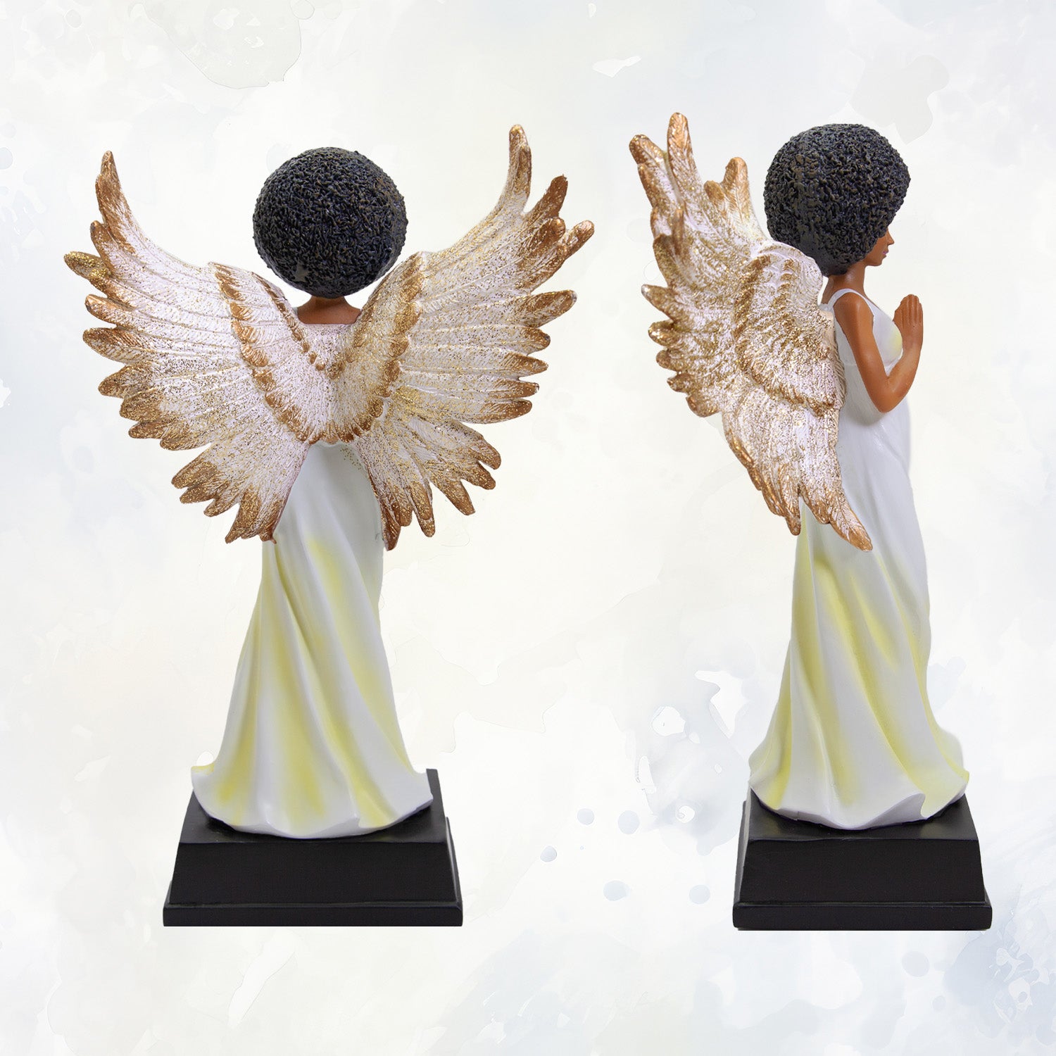 YELLOW ANGEL FIGURINE