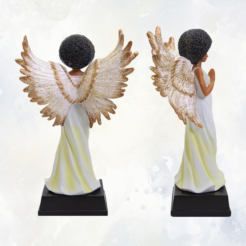 YELLOW ANGEL FIGURINE