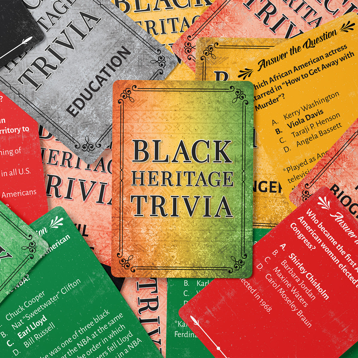 Urban Trivia Game - Black Culture Card Game For Adults, Fun On TV