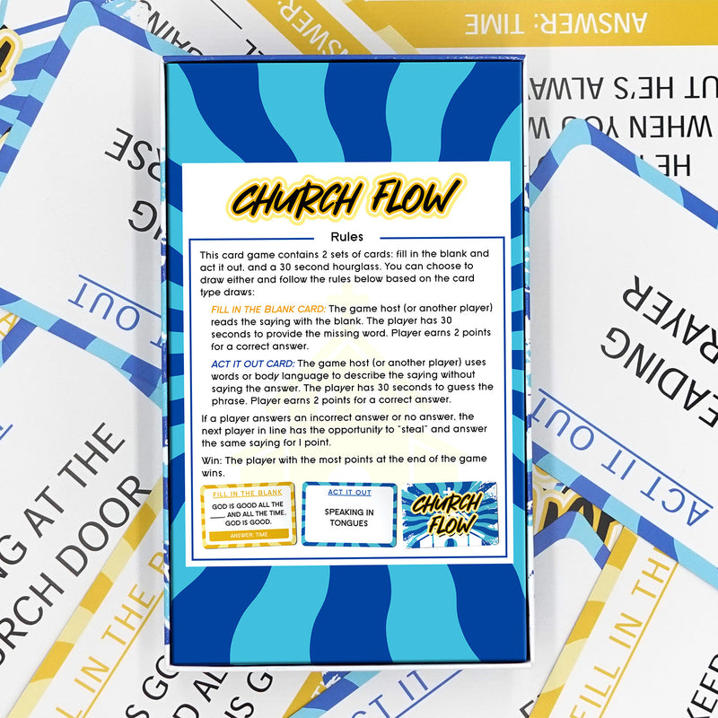 Church Flow Game Card