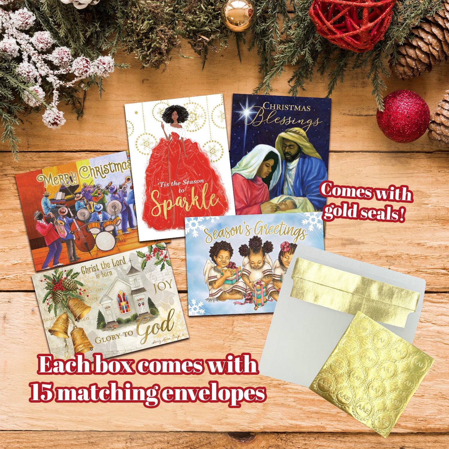 Holiday wishes card