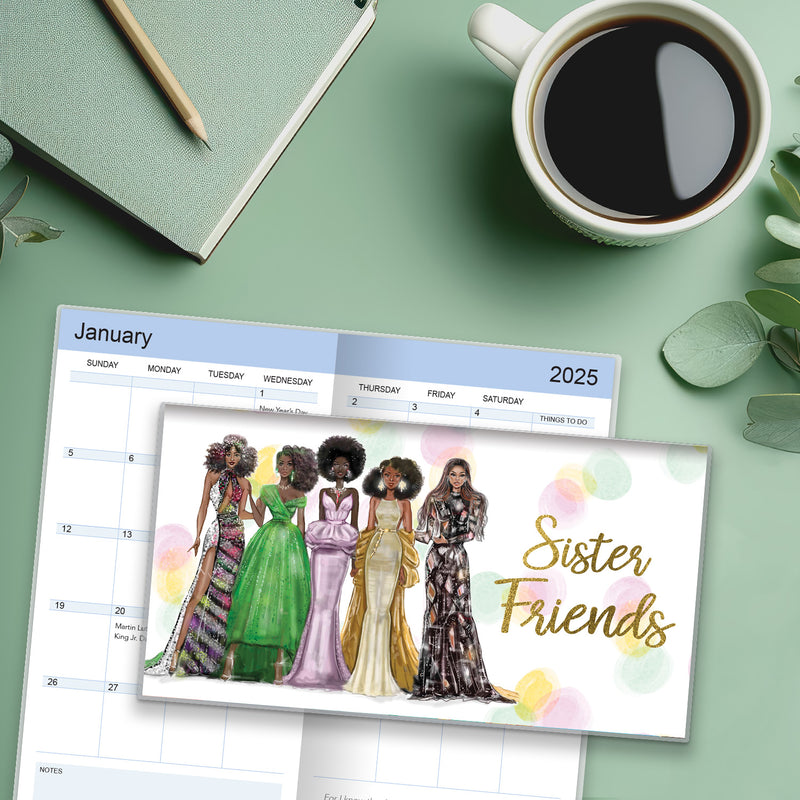 2025-2026 Sister Friends Checkbook Planner