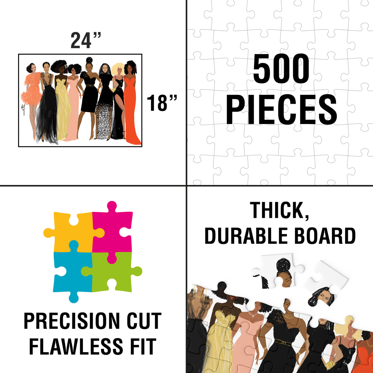 African American Puzzle Fun - Sister Friends | African American
