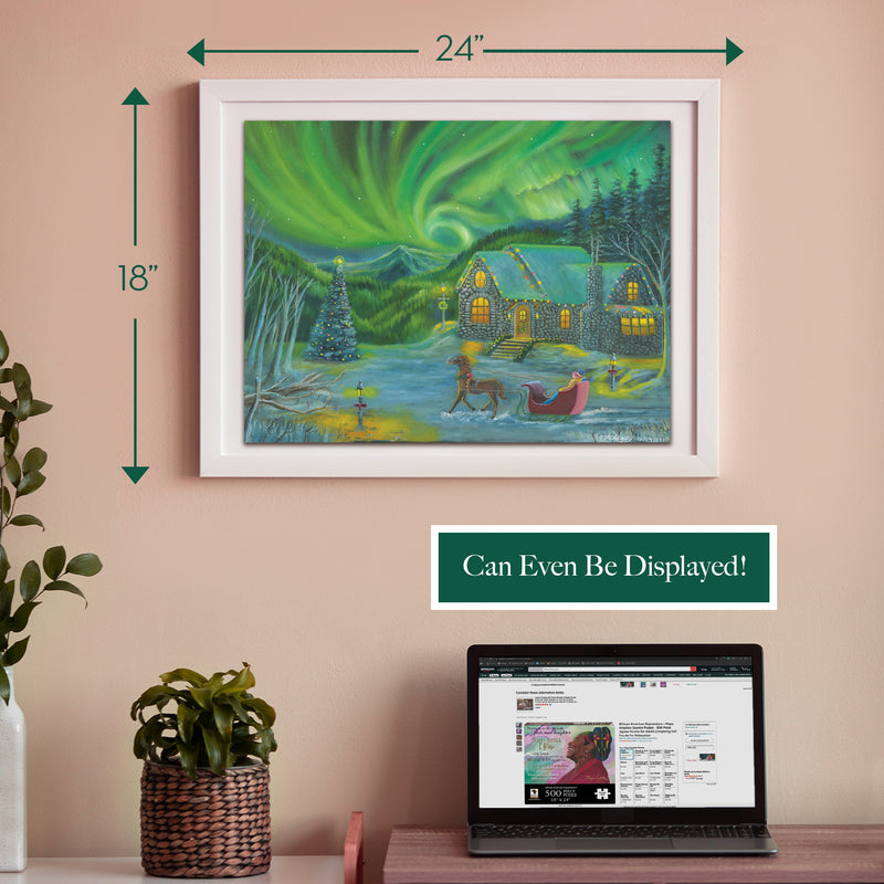 NORTHERN LIGHTS CHRISTMAS PUZZLE