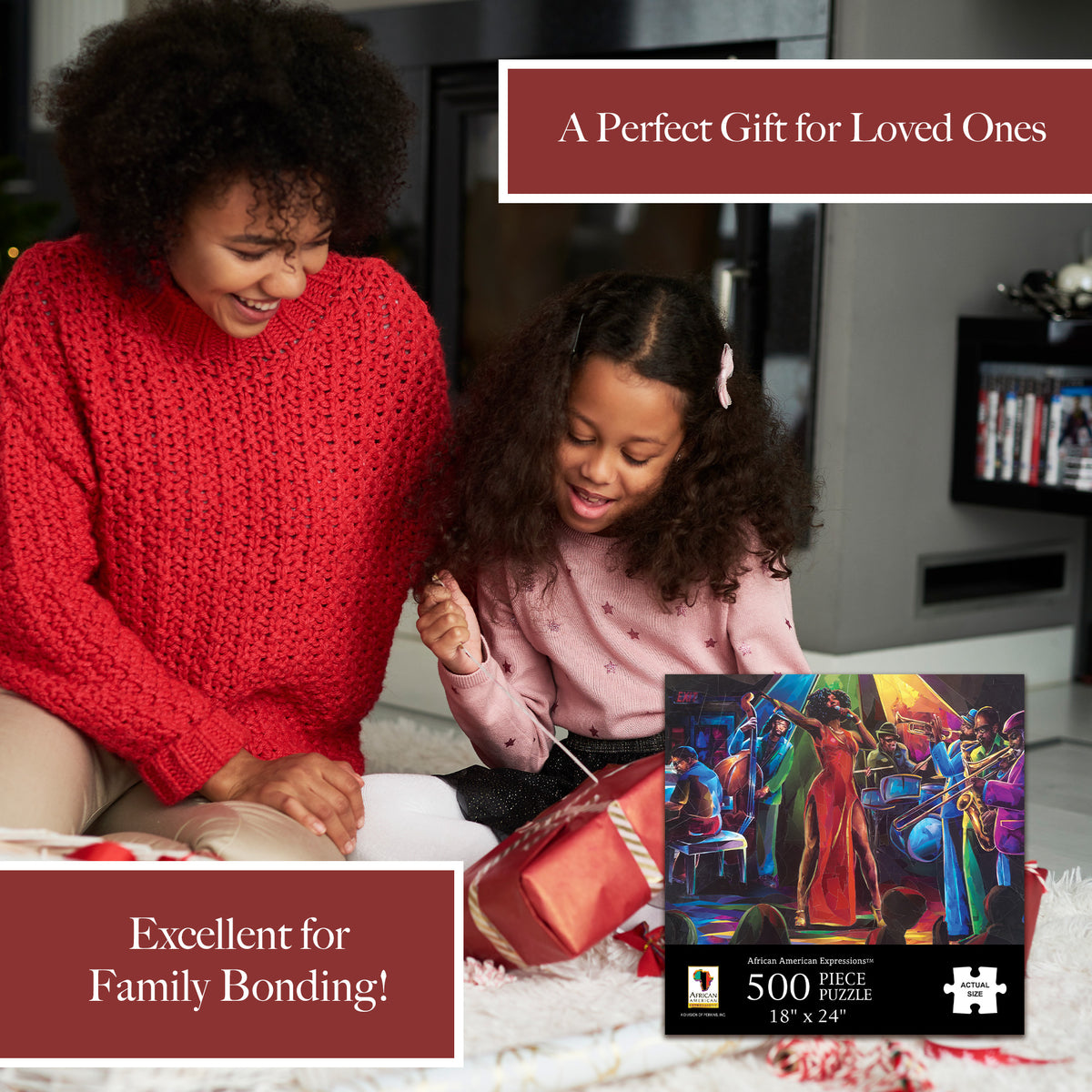 Jazz Puzzle for Adults – 500-Piece African American Art | African