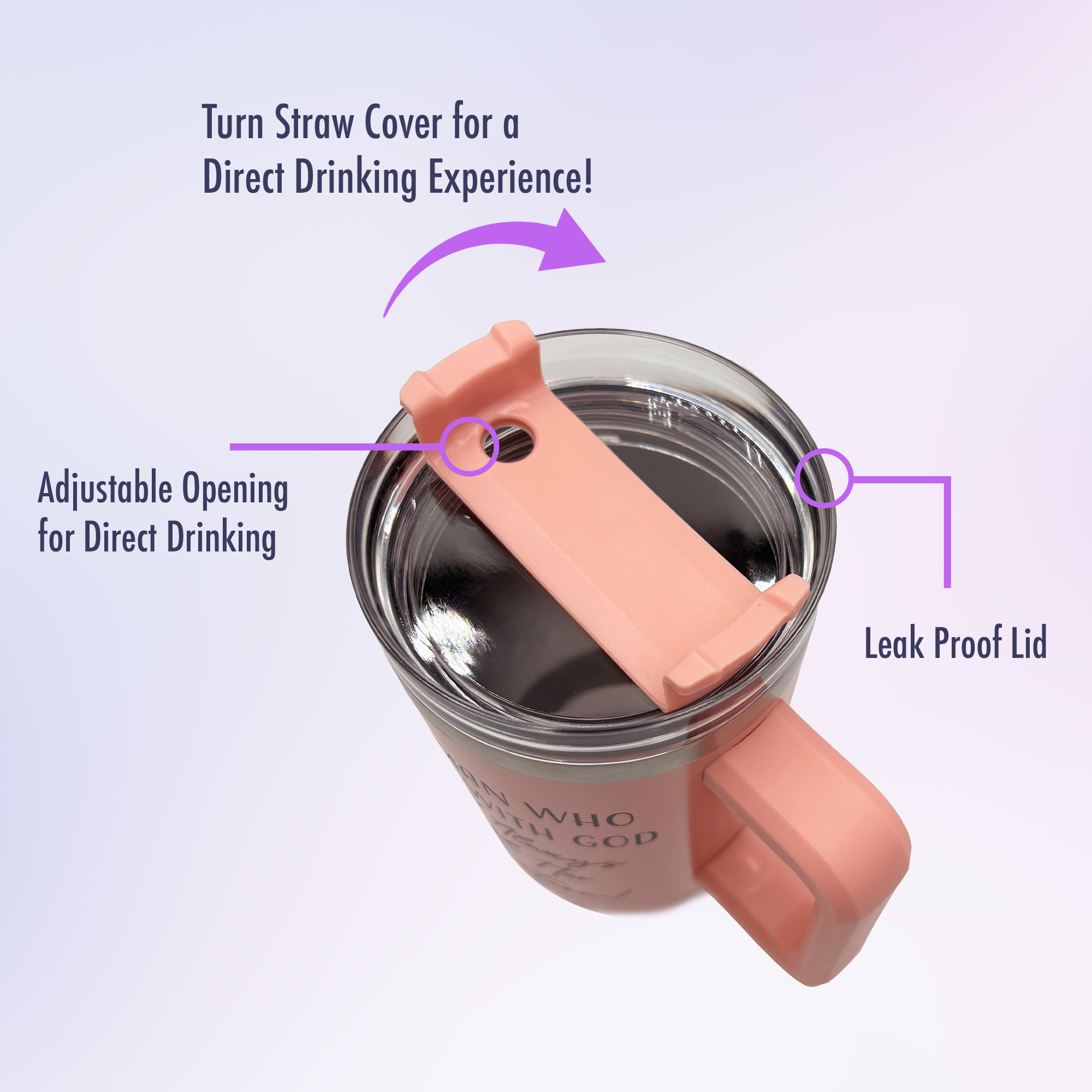 Woman with God Tumbler