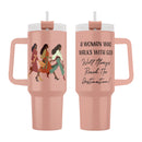 Woman with God Tumbler
