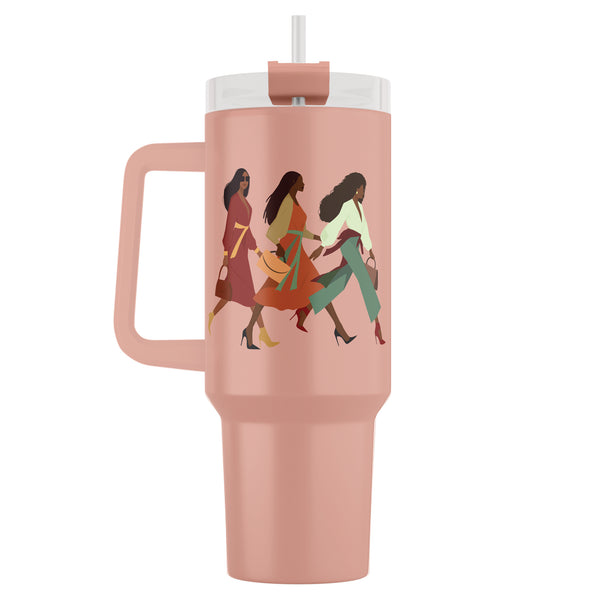 Woman with God Tumbler