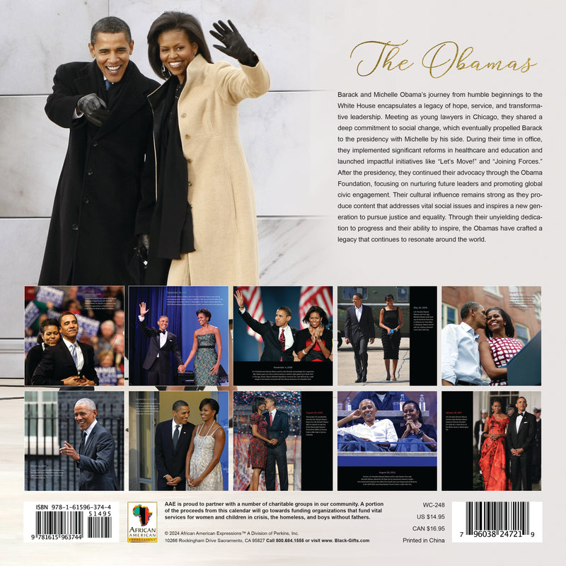 2025 The Obamas Calendar