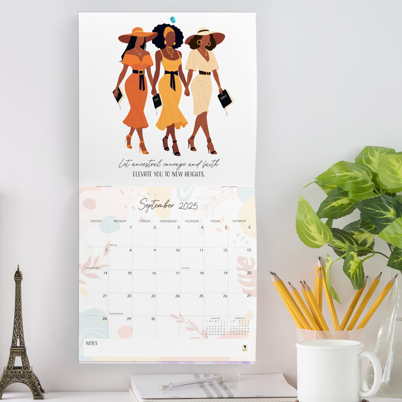 2025 Women Who Walks with God Calendar