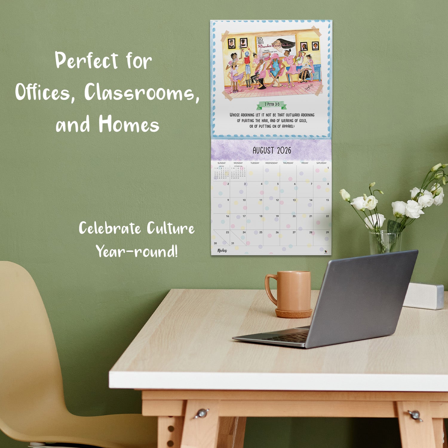 2026 Too Blessed Calendar