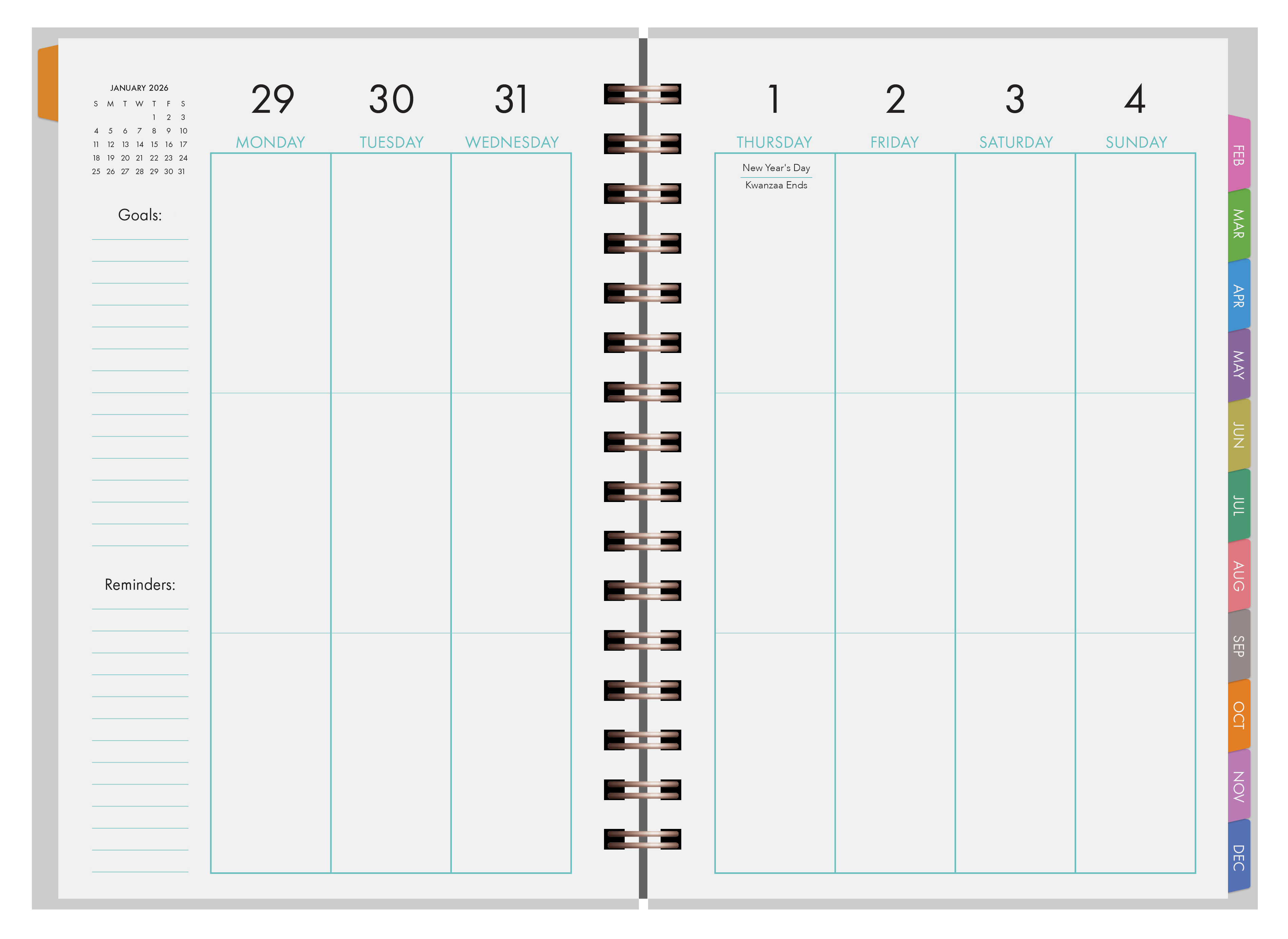 2026 Woman with God Weekly Planner
