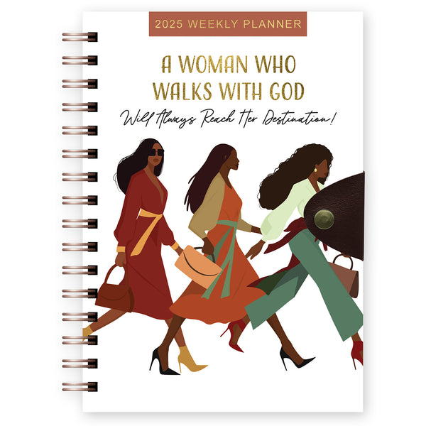 2025 Woman Who Walks With God Weekly Planner