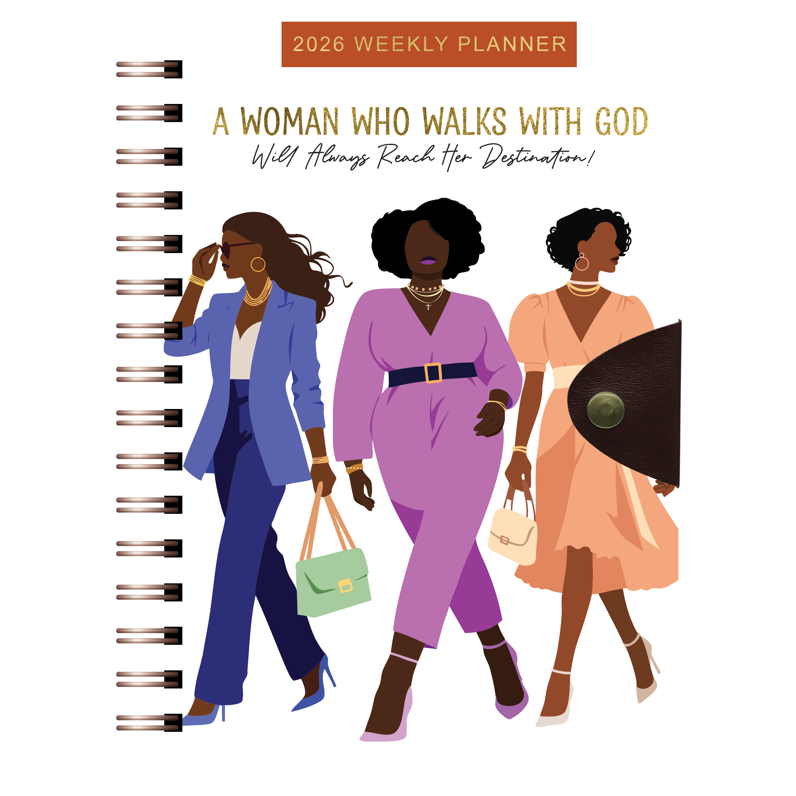 2026 Woman with God Weekly Planner