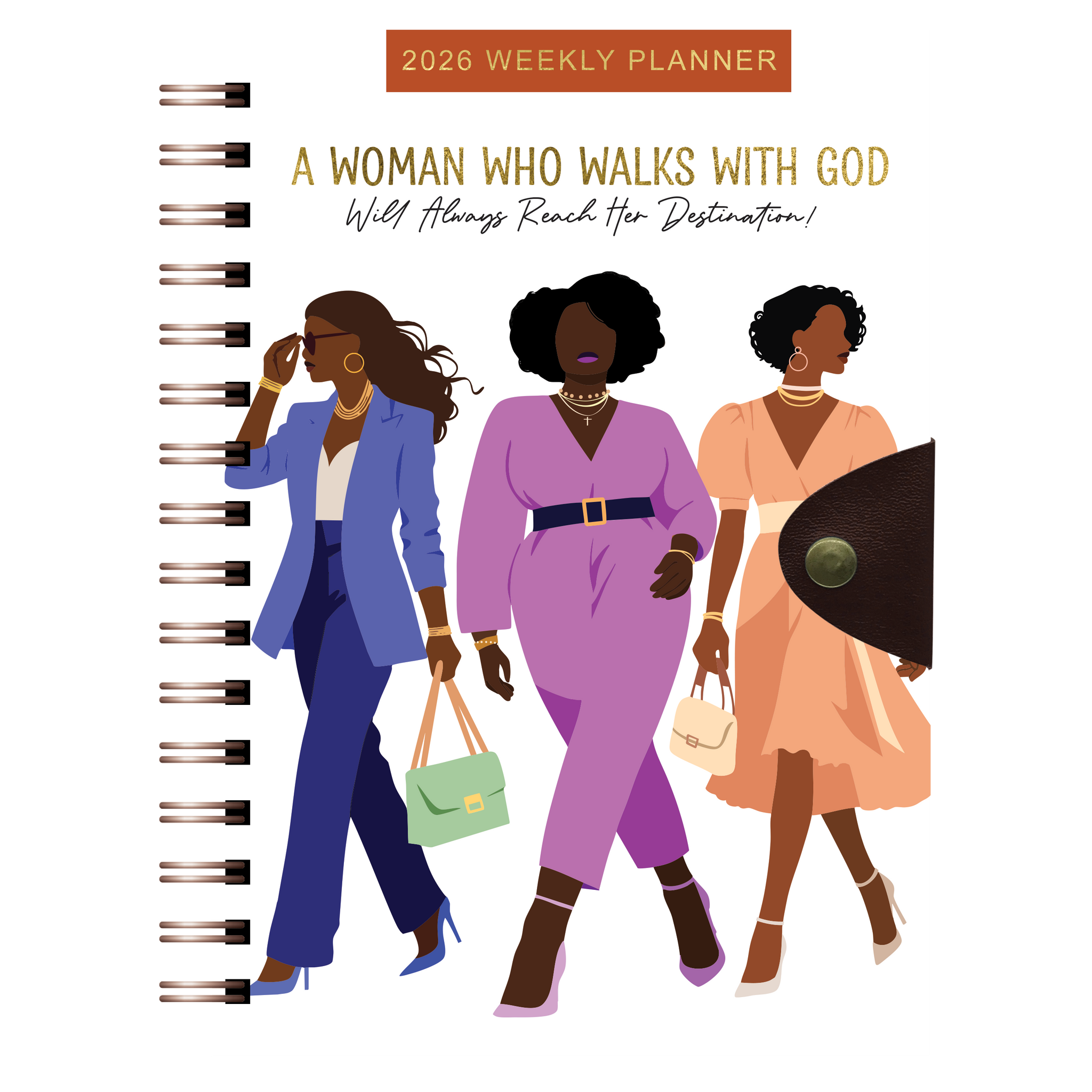 2026 Woman with God Weekly Planner