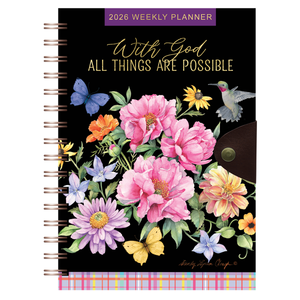 2026 With God All Things Weekly Planner